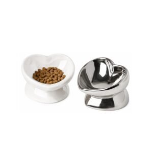 Ceramic Elevated Feeding Bowl