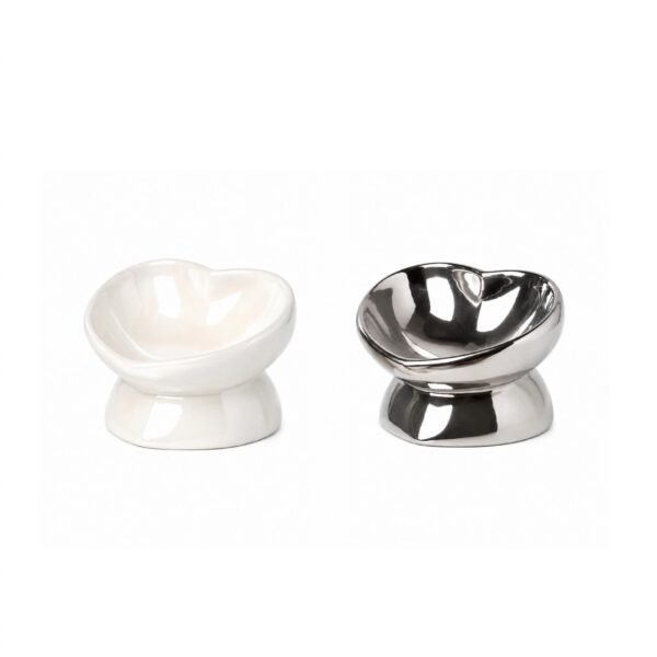 Ceramic Elevated Feeding Bowl